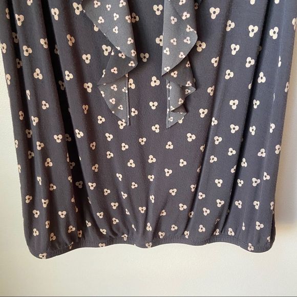 LOFT Scoop Neck Ruffle Sleeveless Tank Top SMALL - Picture 7 of 7